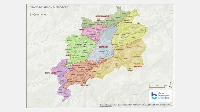 Compétente de plein droit en matière de Plan Local d'Urbanisme (PLU) depuis le 27 mars 2017, la Communauté d'agglomération du Grand Besançon entend engager la conception d'un projet de développement à l'échelle de son territoire.